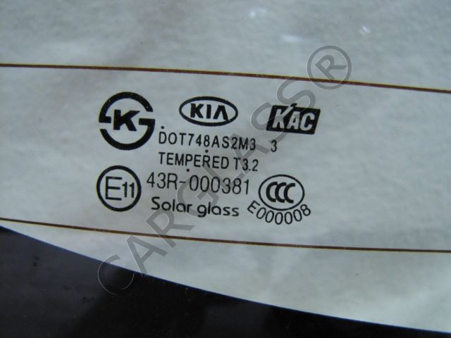 Фото Заднее стекло на кия рио, kia rio в наличии на нашем складе